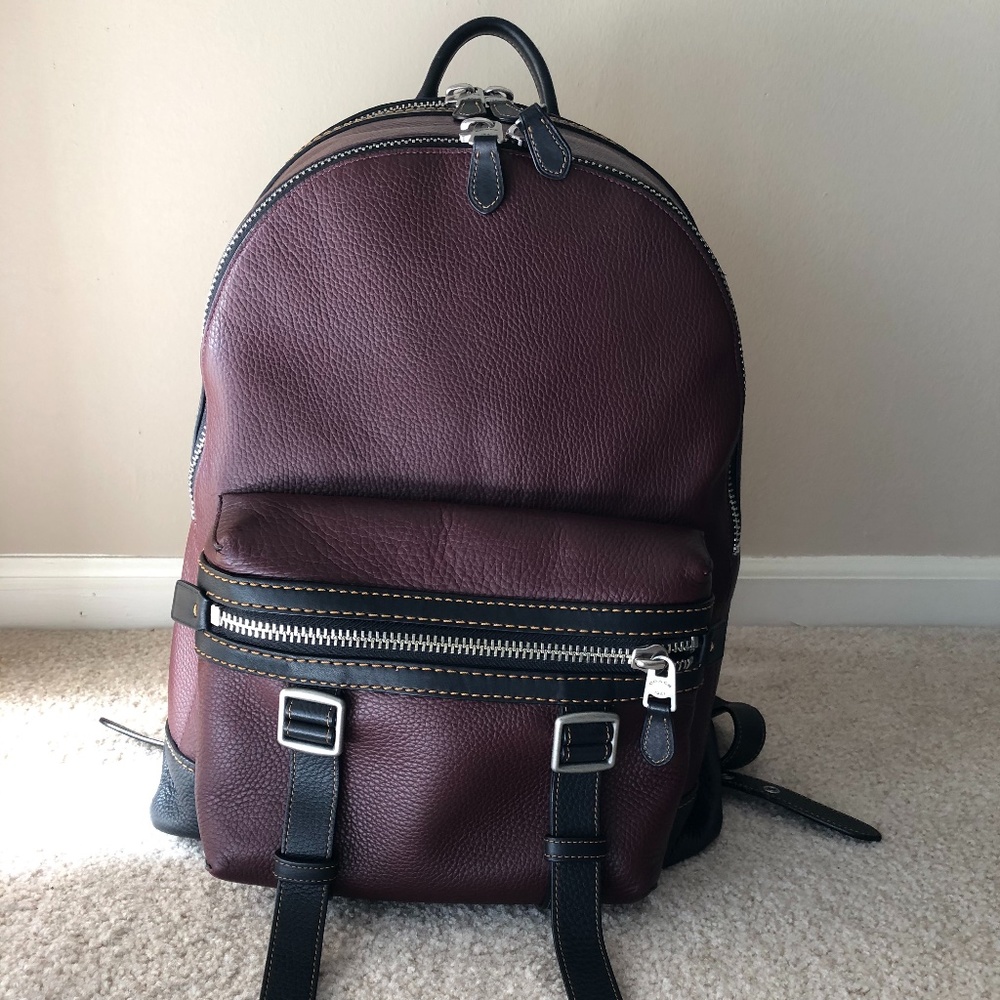 Men's Coach Flag Backpack